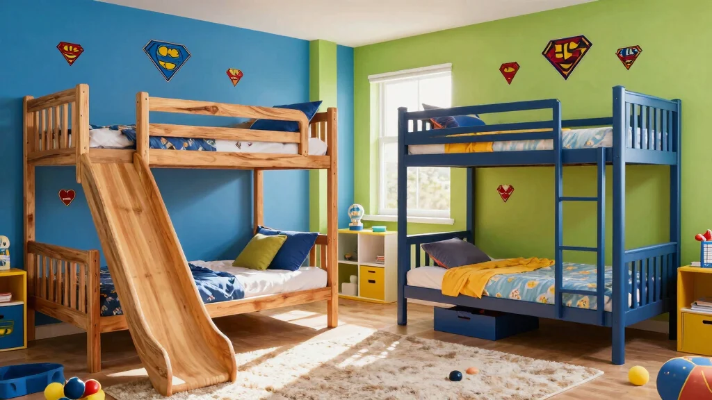 15 Bunk Beds for Boys Room Ideas That Are Fun and Practical