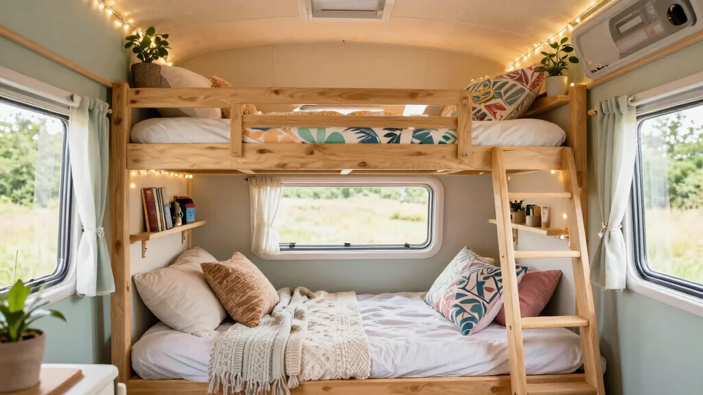 16 DIY Camper Bunk Beds Ideas for Small RV Sleeping Spaces