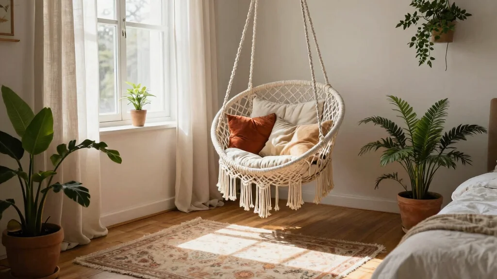 16 Hanging Chair in Bedroom Ideas for a Fun Stylish Retreat