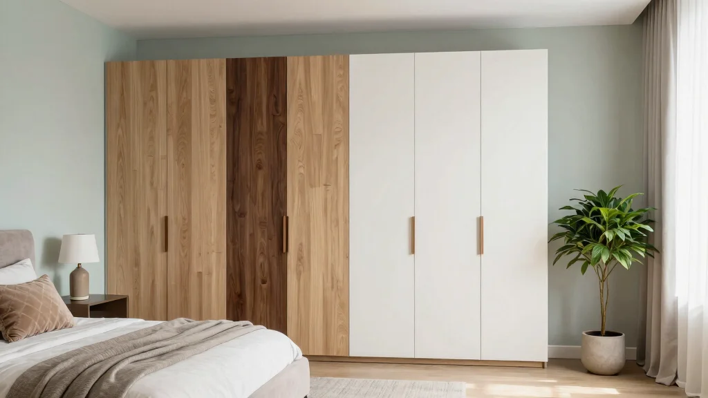 16 Wardrobe Laminate Color Combination Ideas for Modern Bedrooms