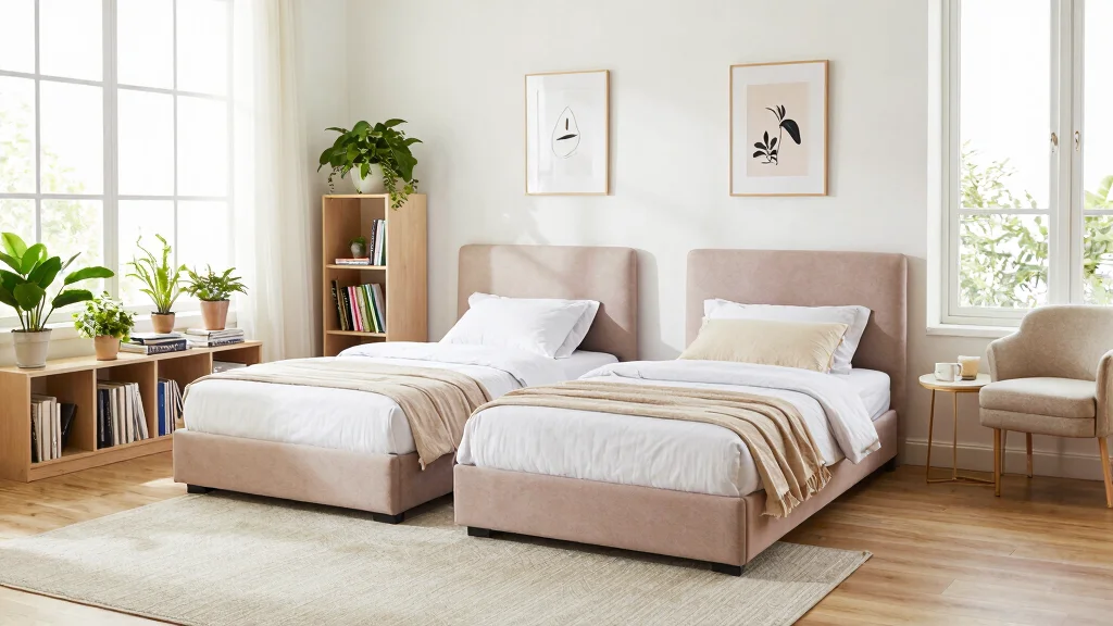 19 Inspiring Layout Ideas for 2 Twin Beds in Small Rooms That Save Space Beautifully