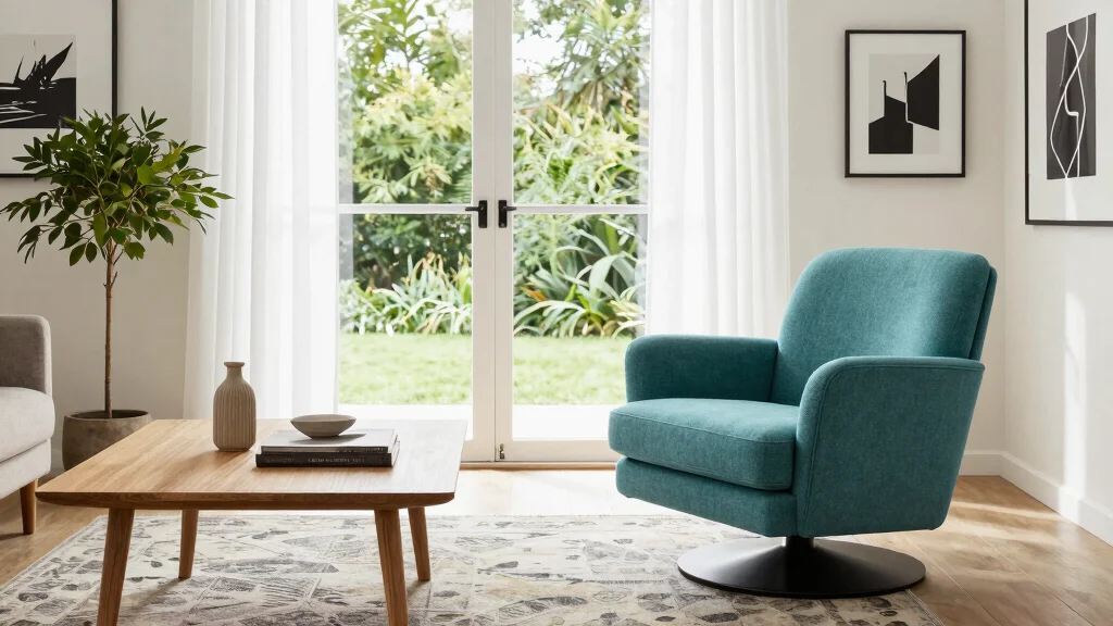 19 Swivel Accent Chair Ideas to Add Style and Flexibility