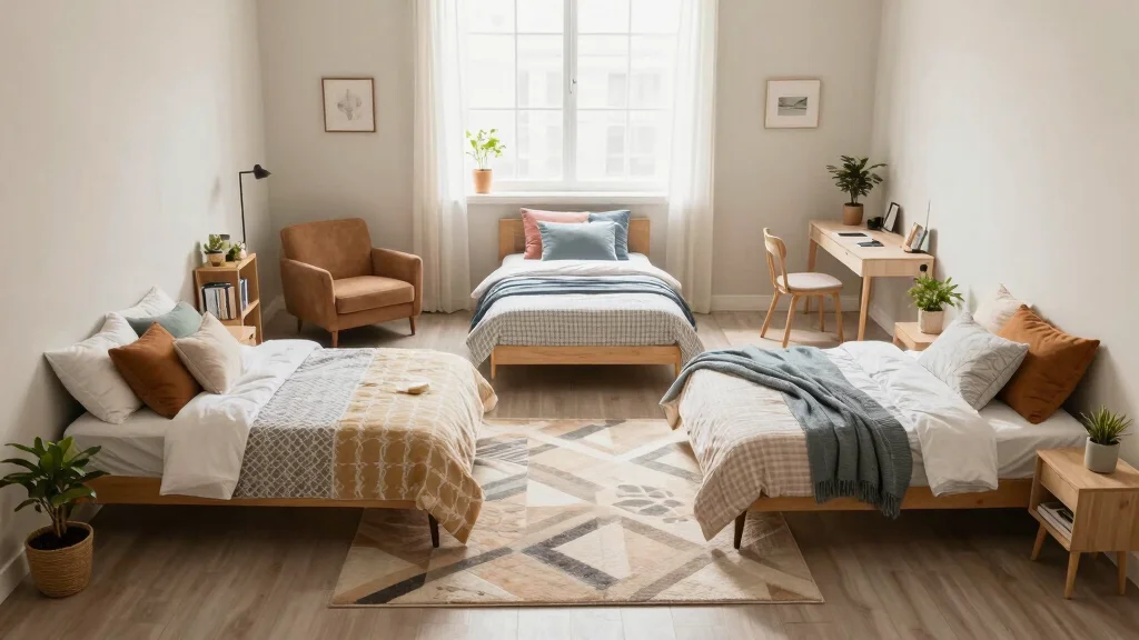 20 3 Beds in One Room Small Spaces Ideas That Really Work