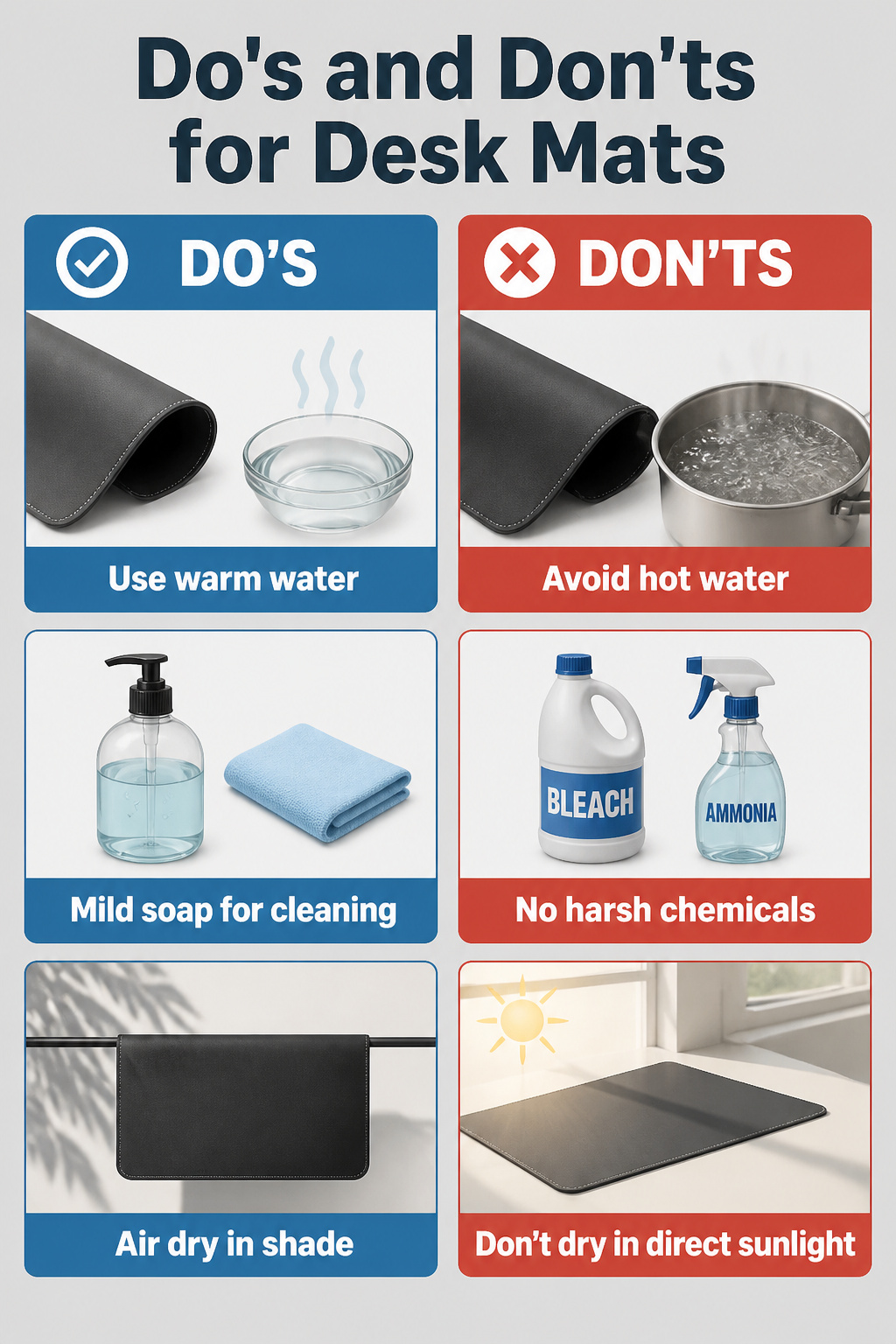 how-to-clean-a-desk-mat