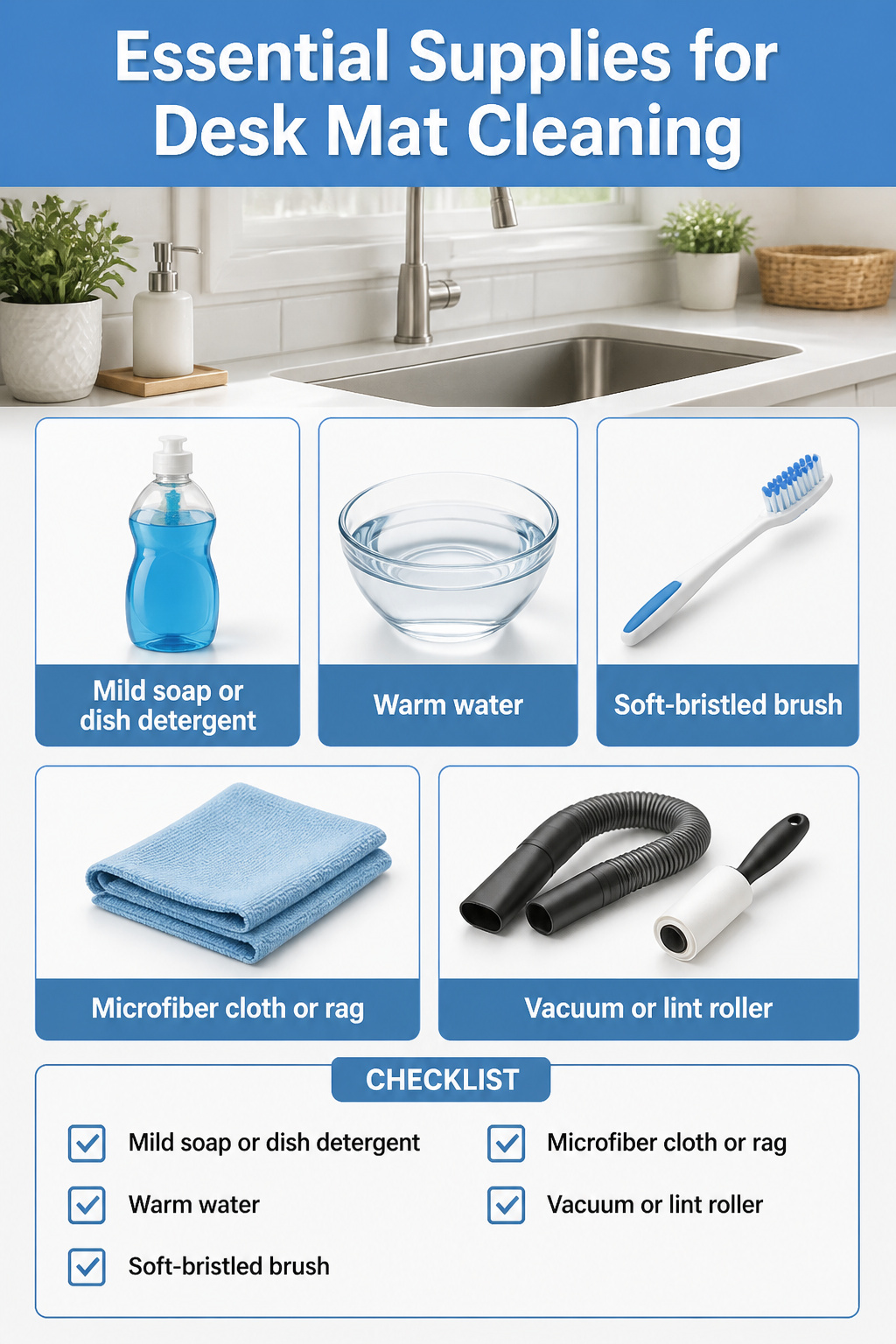 how-to-clean-a-desk-mat