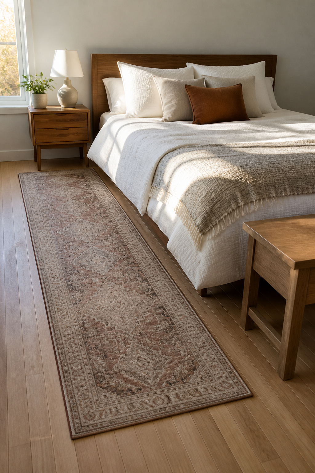 what-size-rug-goes-under-a-queen-bed