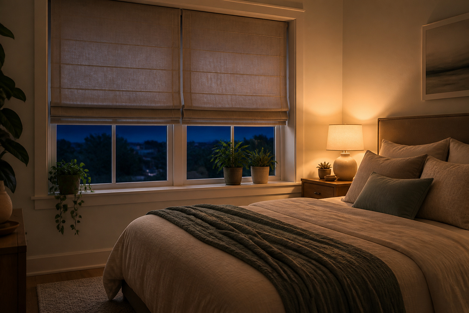 10 Best Roman Shades for Bedroom Privacy, Light Control and Style