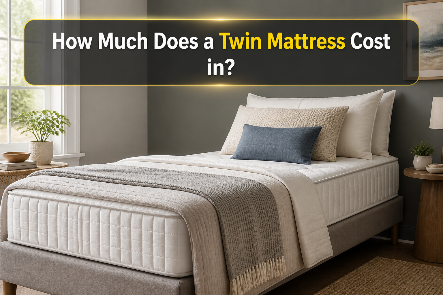 How Much Does a Twin Mattress Cost in 2026?
